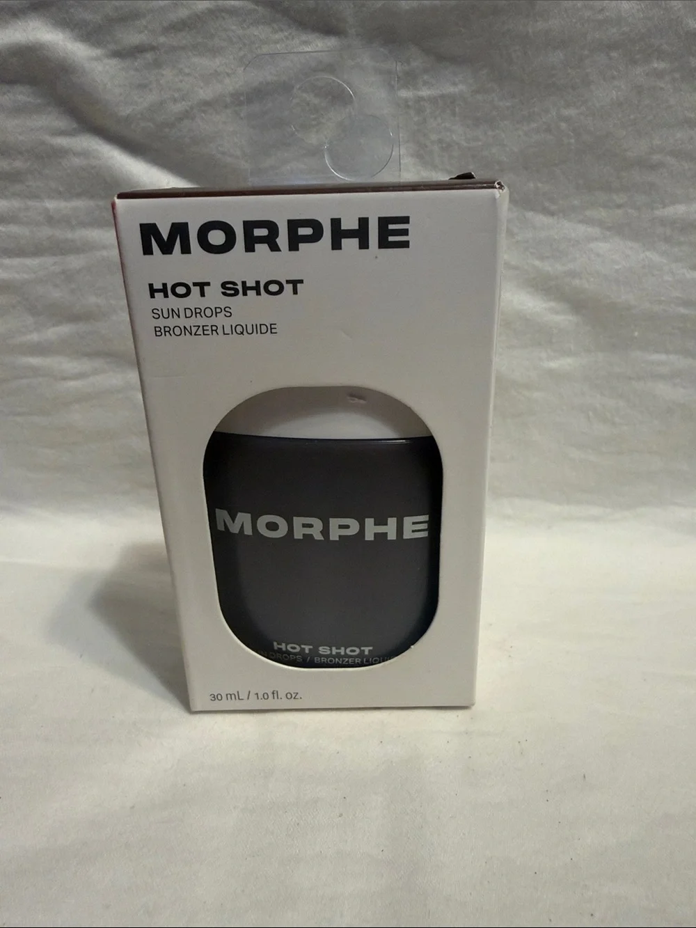Morphe Hot Shot Sun Drops Liquid Bronzer - White & Black Packaging